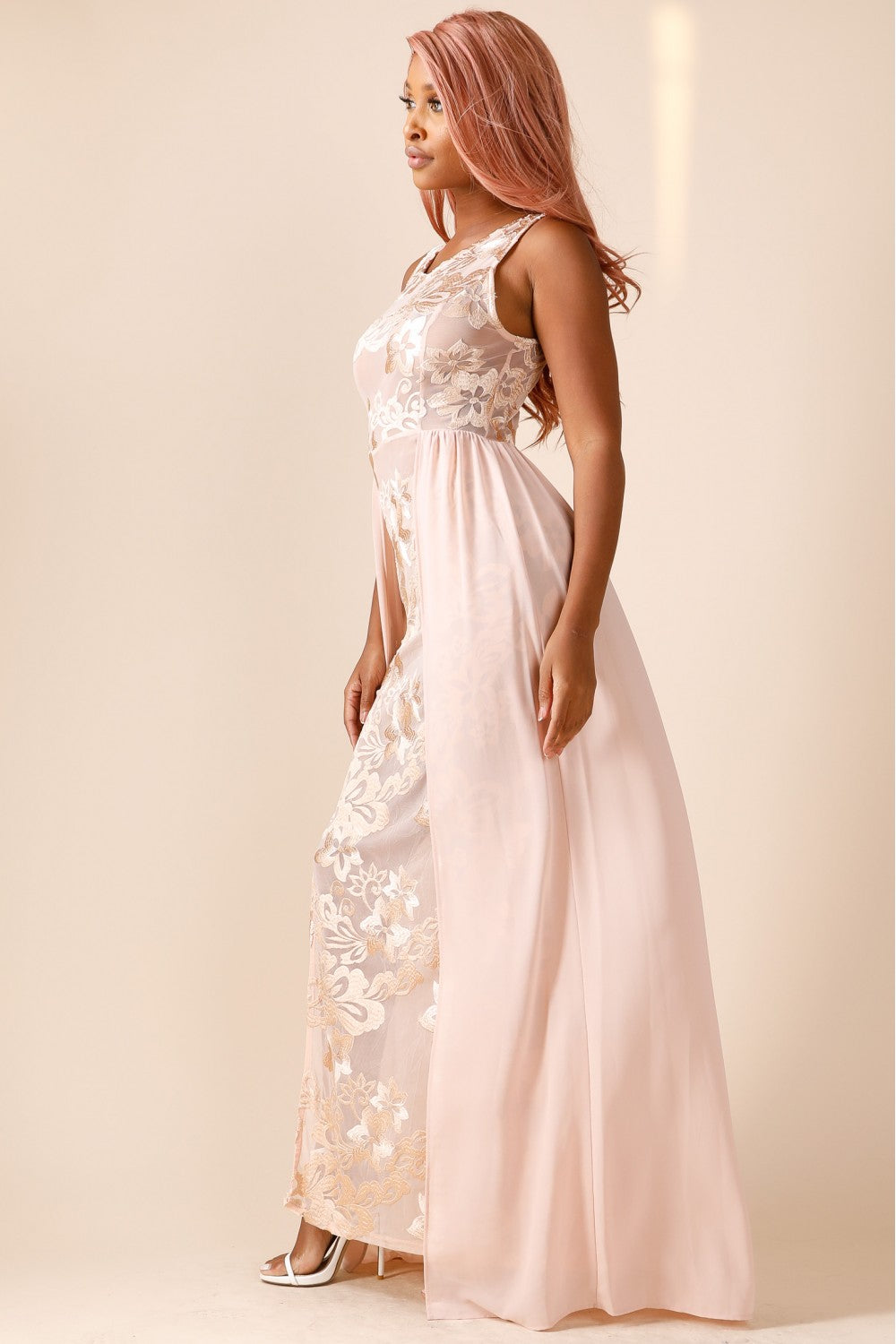 Embroidered Gown