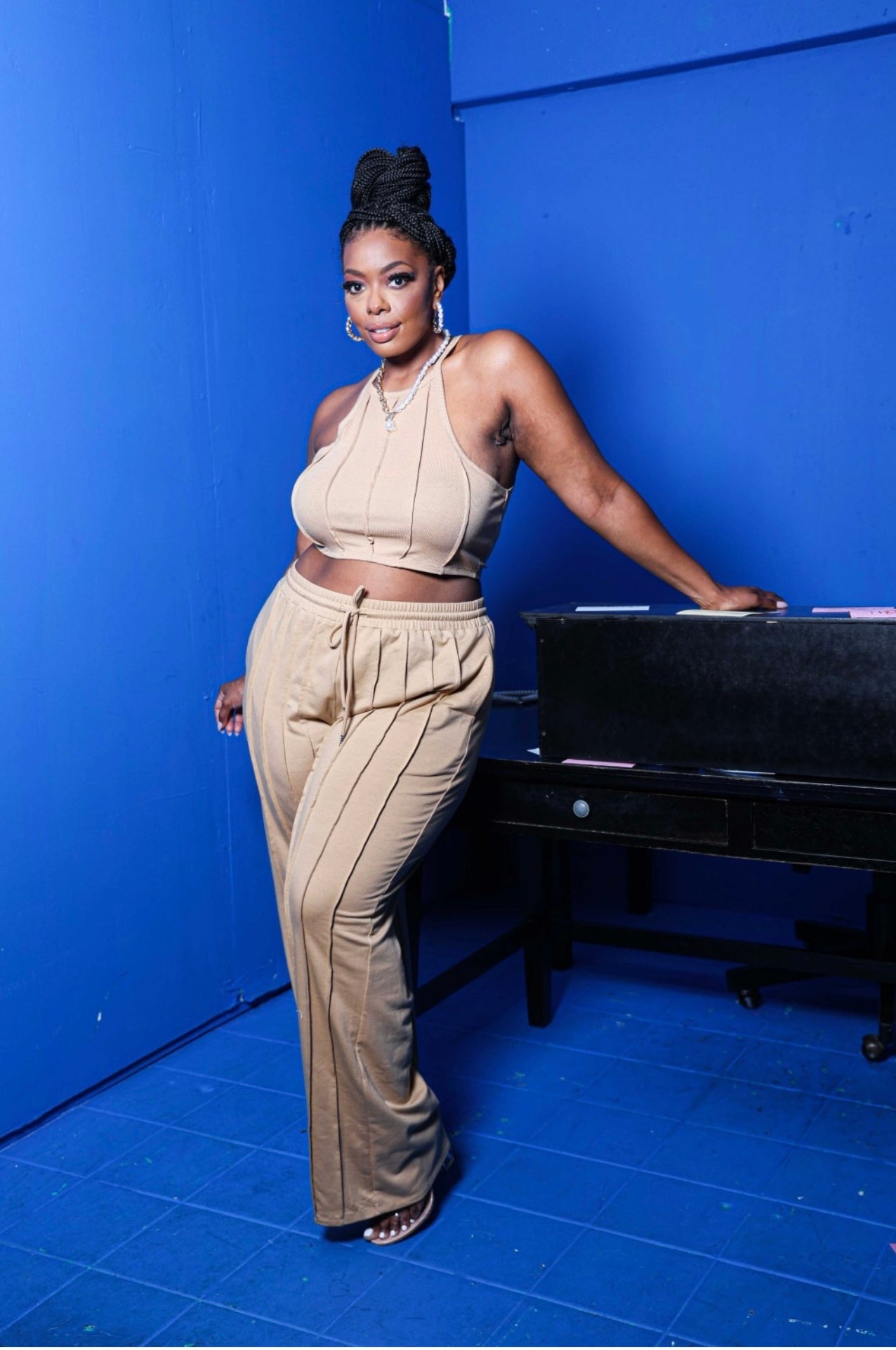 Pin Tuck Lounge Set
