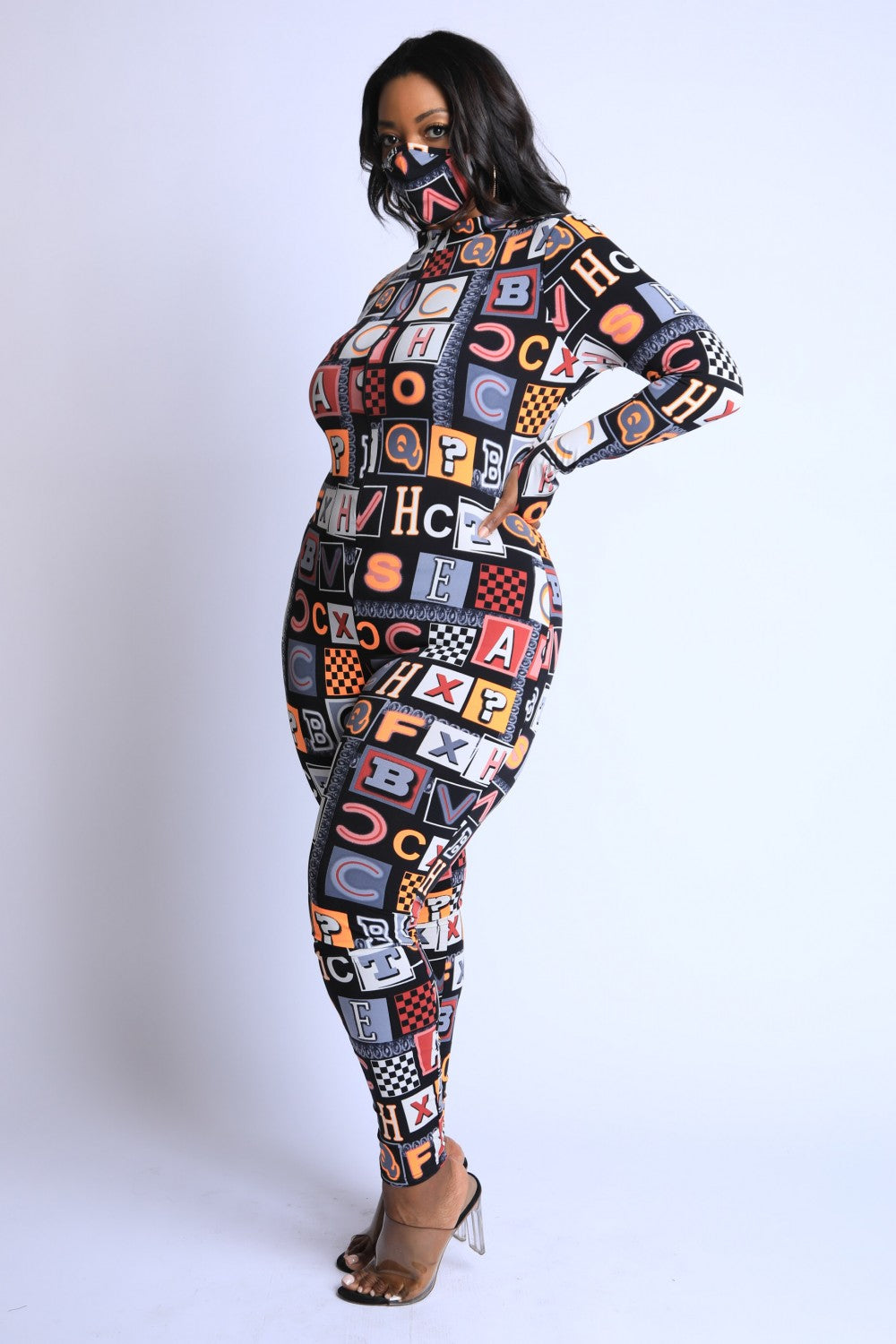 Alphabetically Neon Jumper