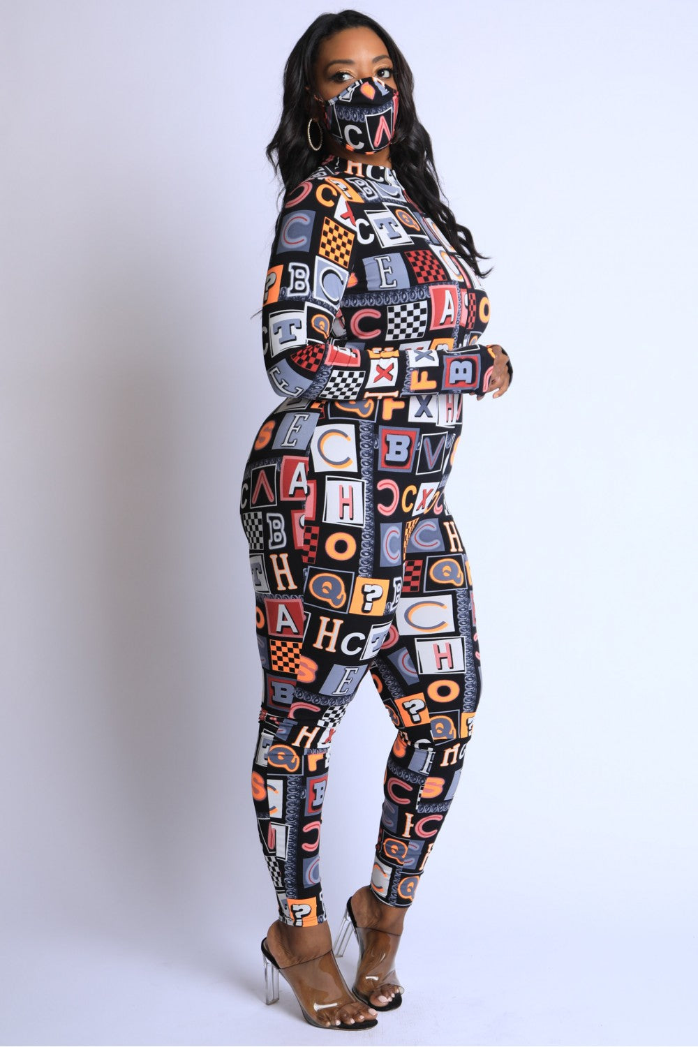 Alphabetically Neon Jumper